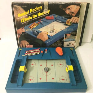 Vintage 1978  Mattel Rocket Hockey Complete Table Top Hockey Game